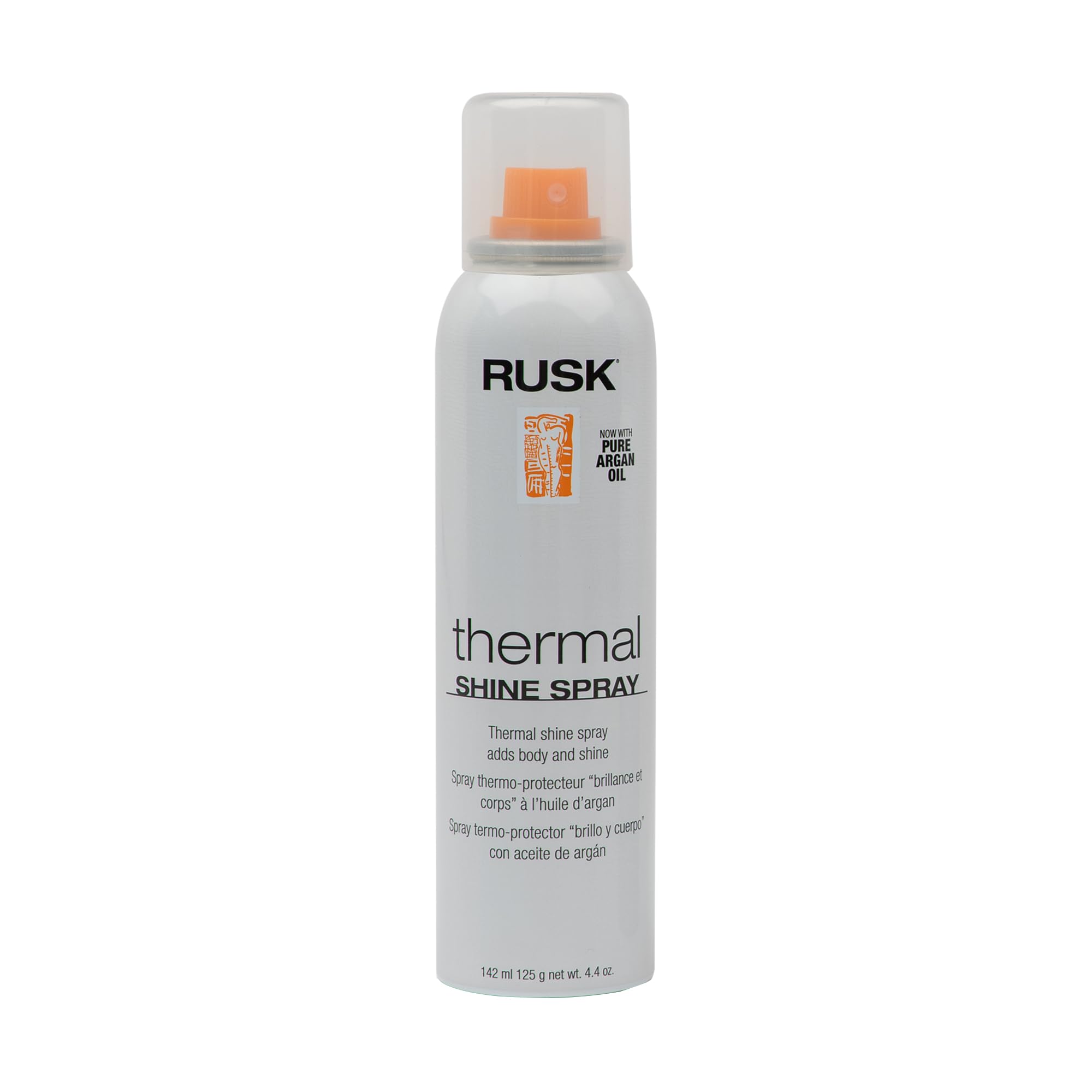 Spray De Brilho Térmico Rusk Pure Argan Oil 130ml