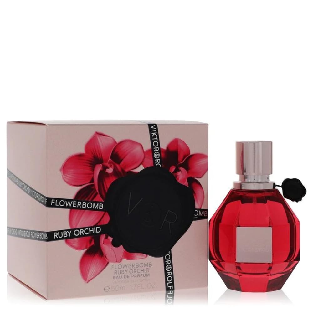 Flowerbomb Ruby Orquídea Eau De Parfum Spray 3,4 Oz