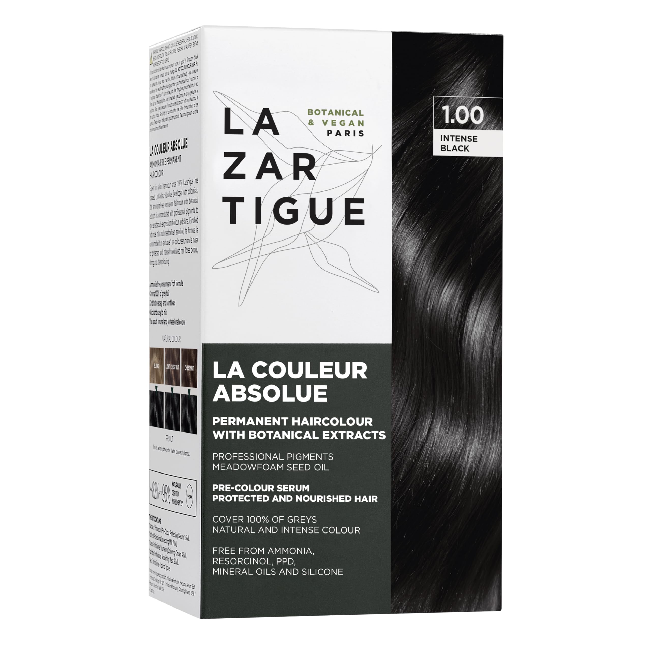 Cor De Cabelo Lazartigue La Couleur Absolue Intense Black