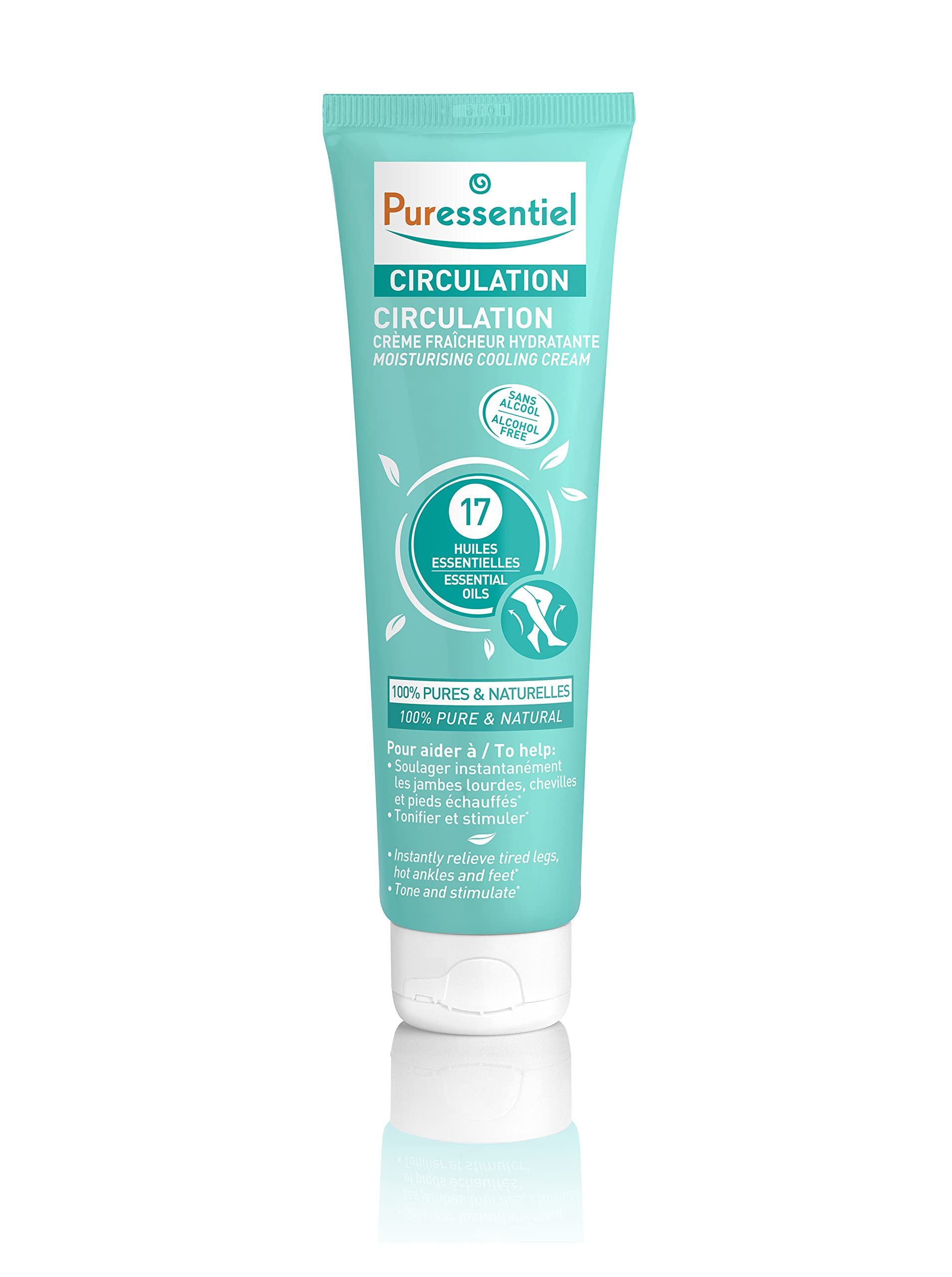 Creme Hidratante Refrescante Puressentiel Circulation 100ml