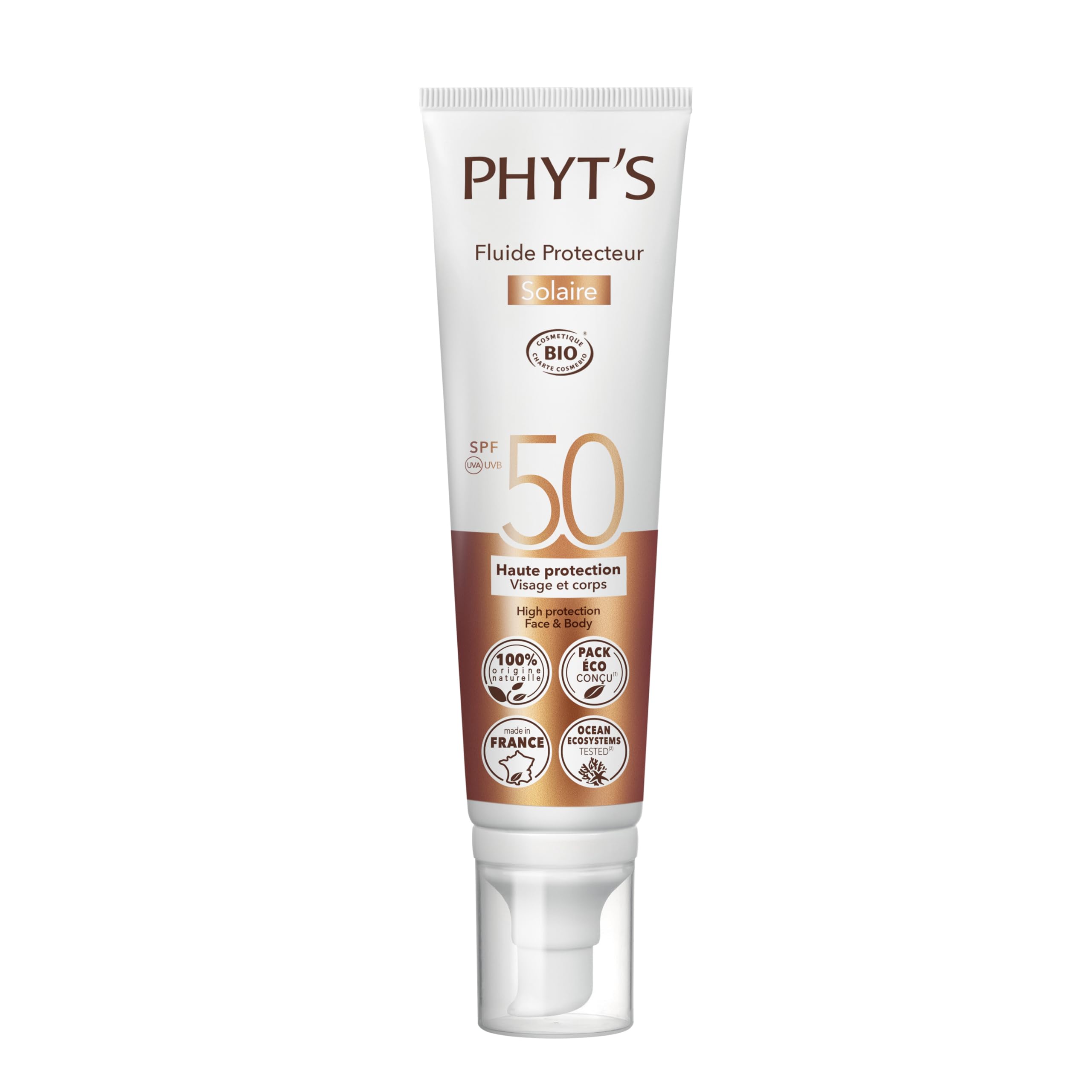 Protetor Solar Fluido Protetor Solar Phyt's Spf 50 100ml
