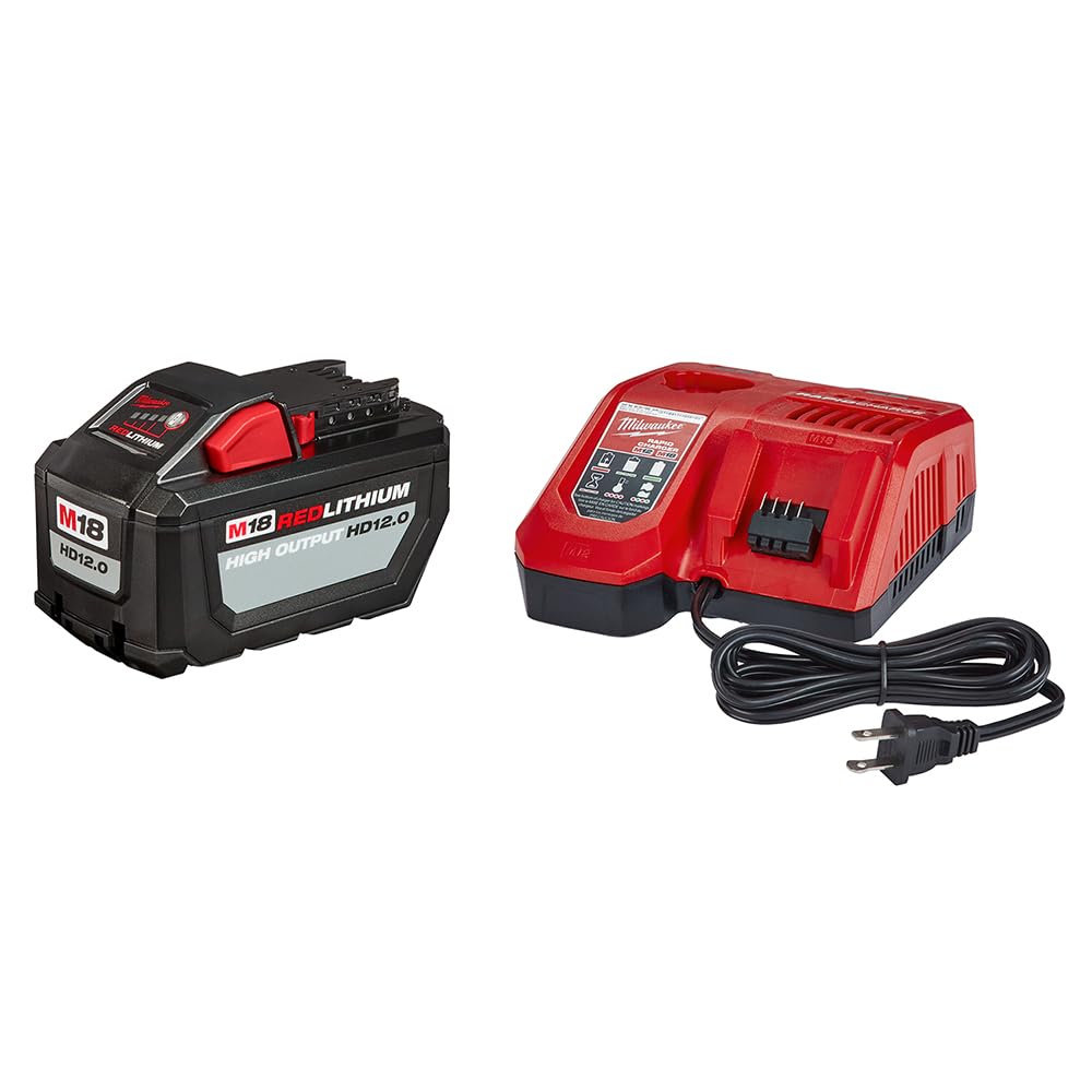 Kit De Inicio Milwaukee Electric Tools 48-59-1200 Batería De Litio Roja