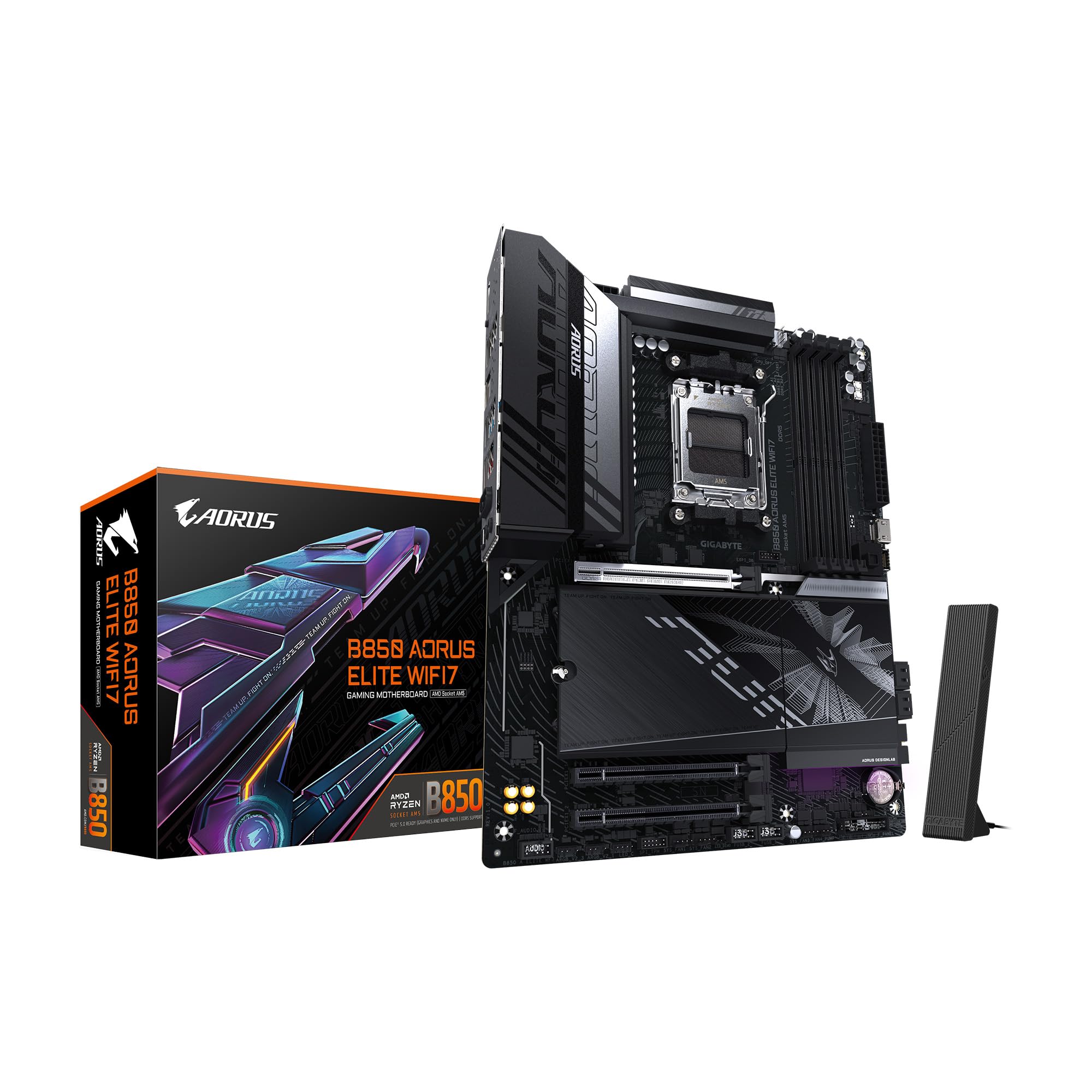 Placa Madre Gigabyte B850 Aorus Elite Wifi7 Ddr5 Pcie 5.0