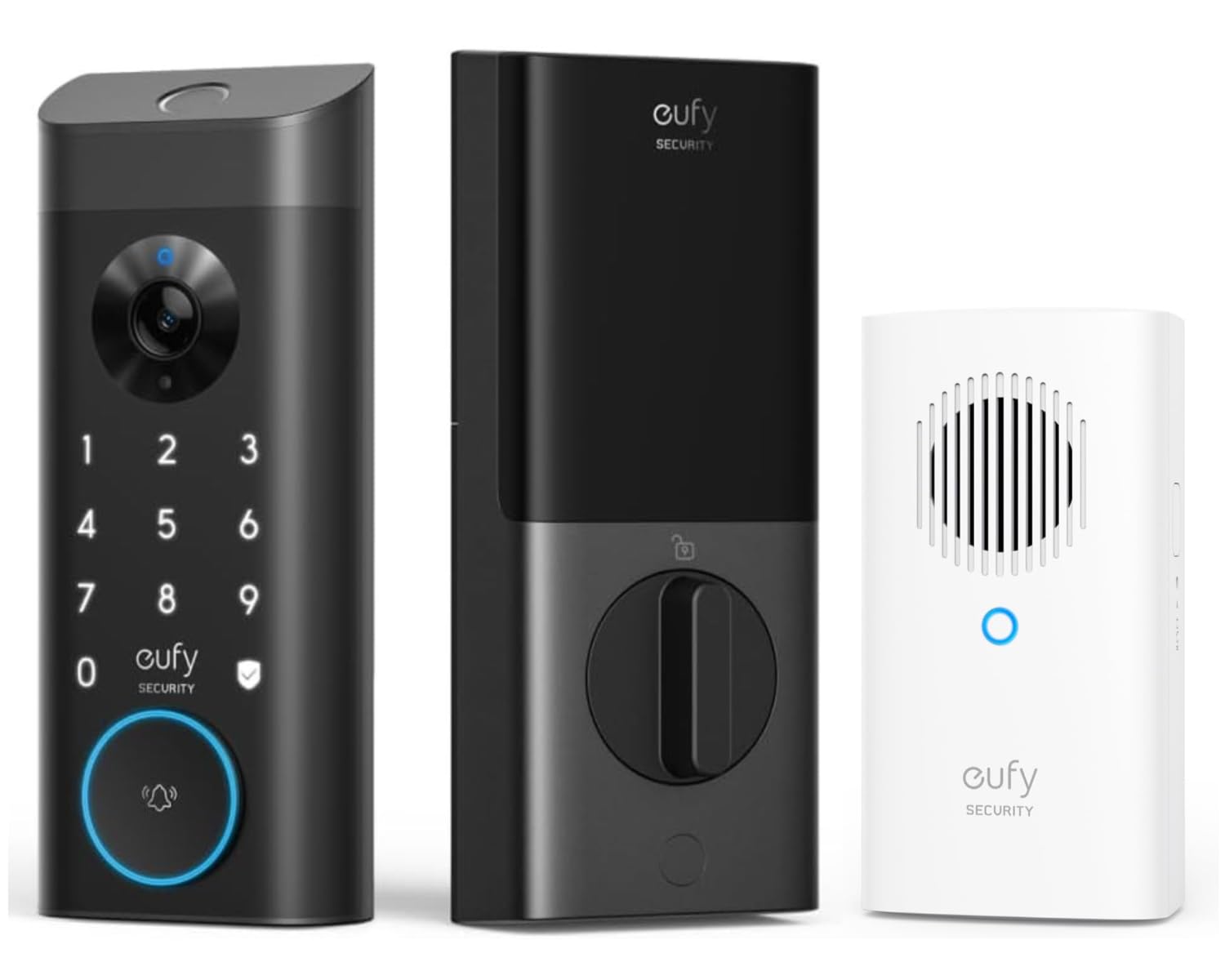Vídeo De Segurança Smart Lock Eufy E330 Com Carrilhão Interno