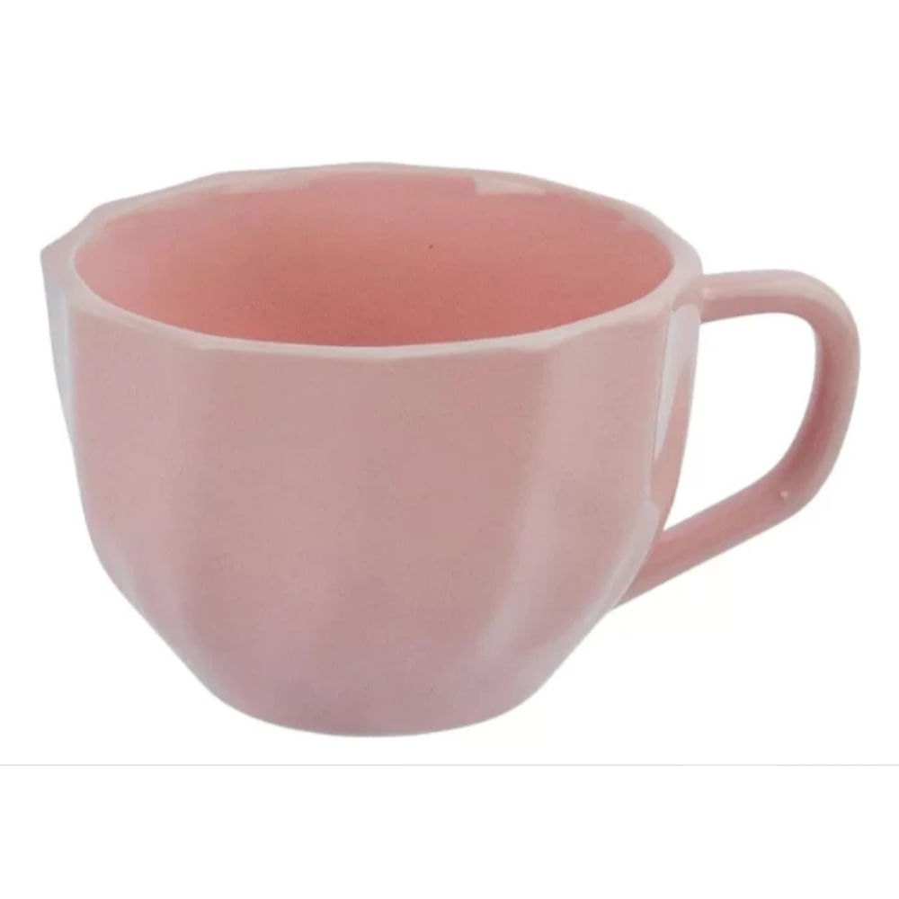 Xicaras De Porcelana Prisma Café Chá 200ml Unidade - Colorida Caneca - Panami