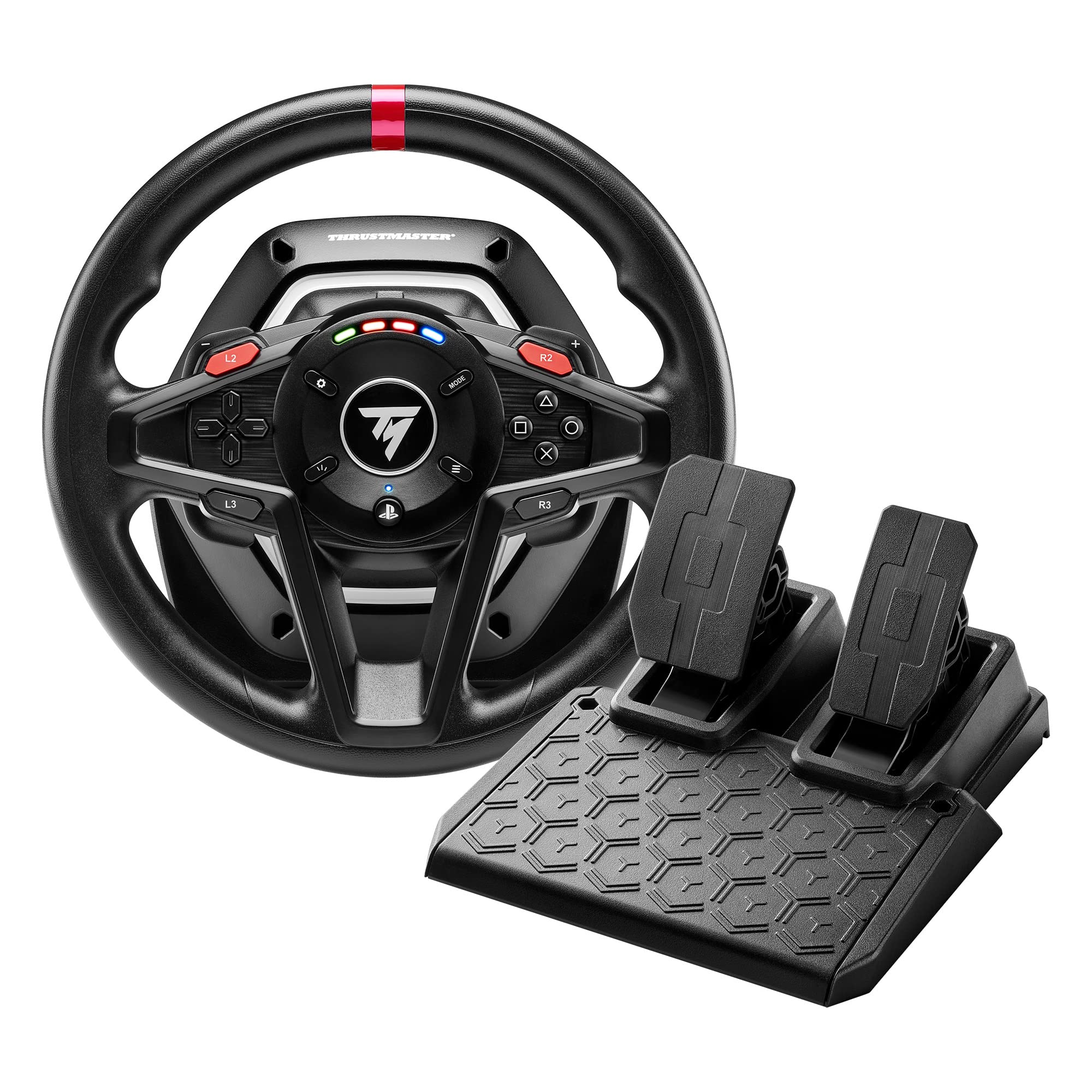 Volante De Corrida Thrustmaster T128p Force Feedback Ps5/Ps4/Pc