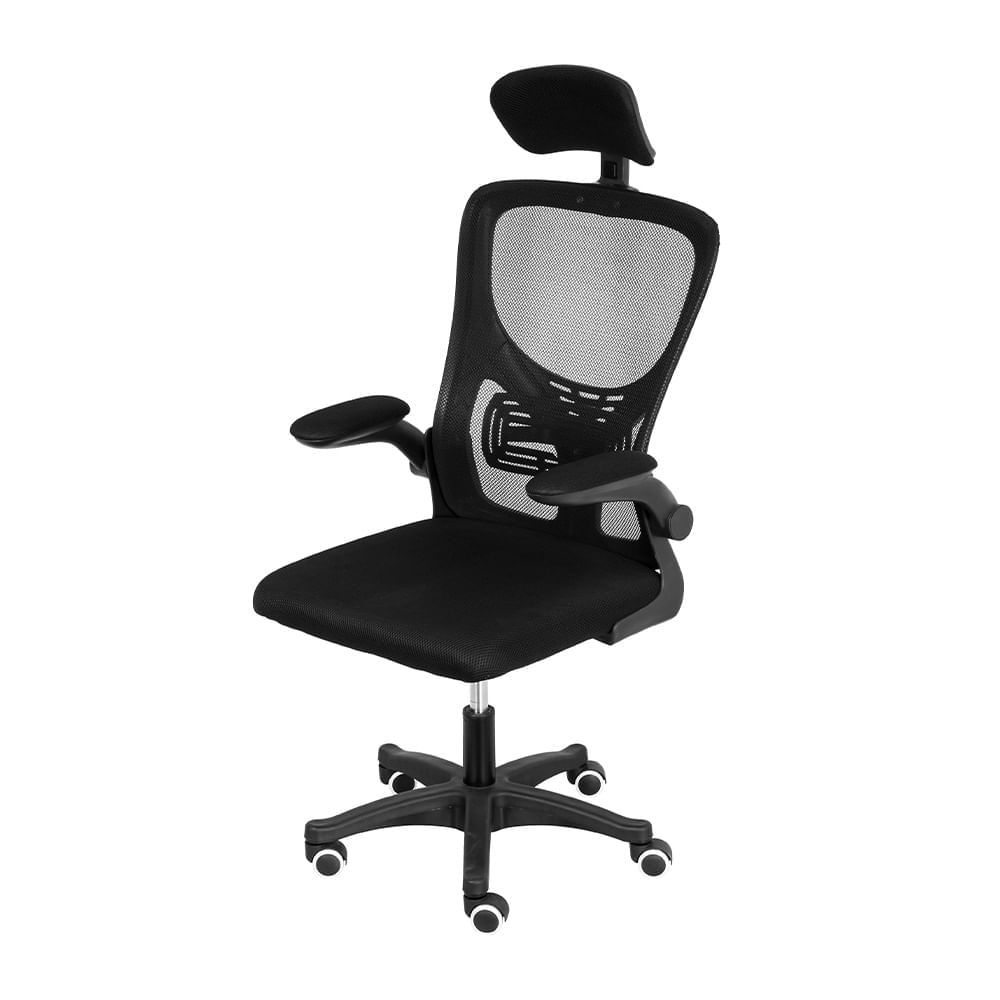 Cadeira De Escritório Bogotá Alta Preta