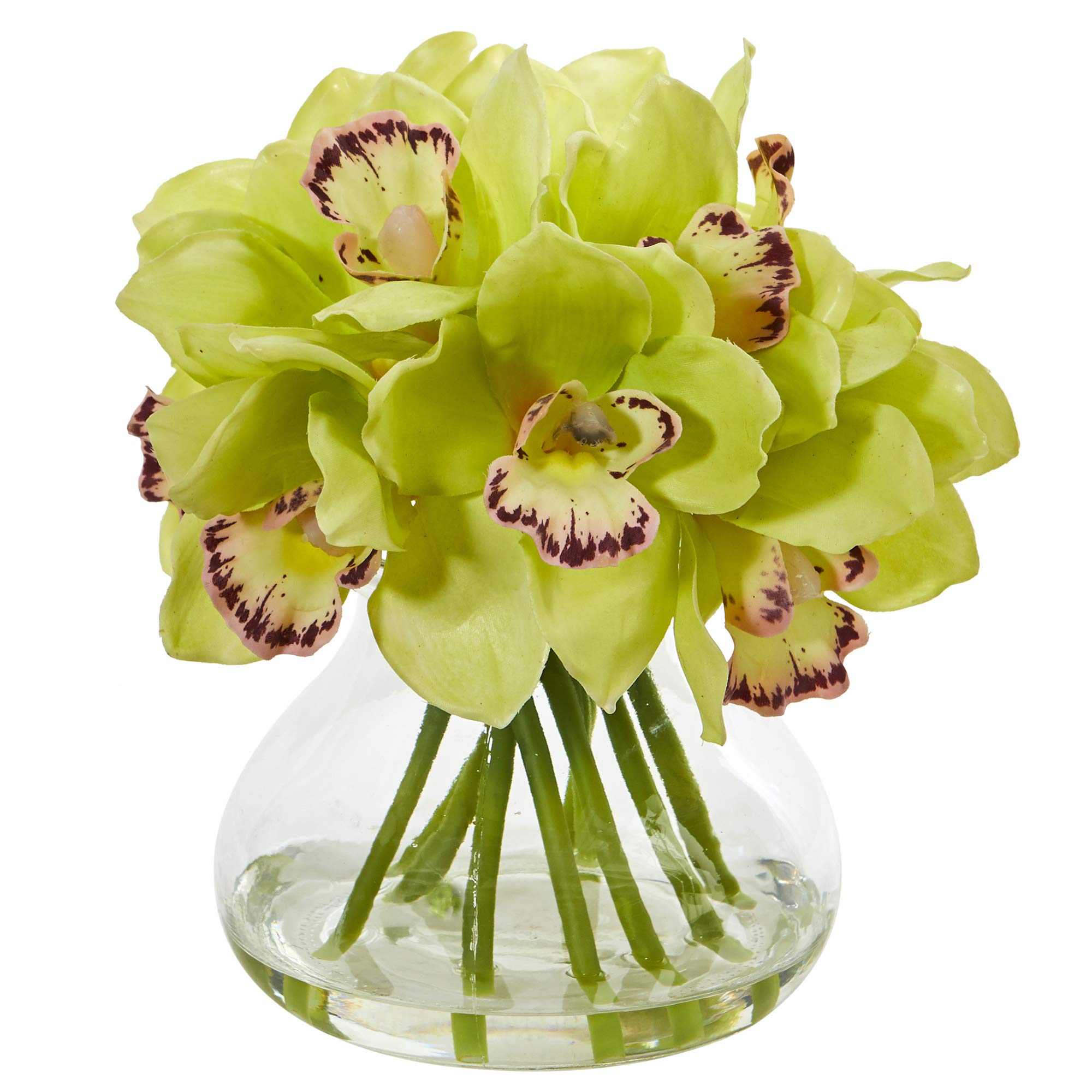 Arranjo Artificial: Orquídea Cymbidium Quase Natural