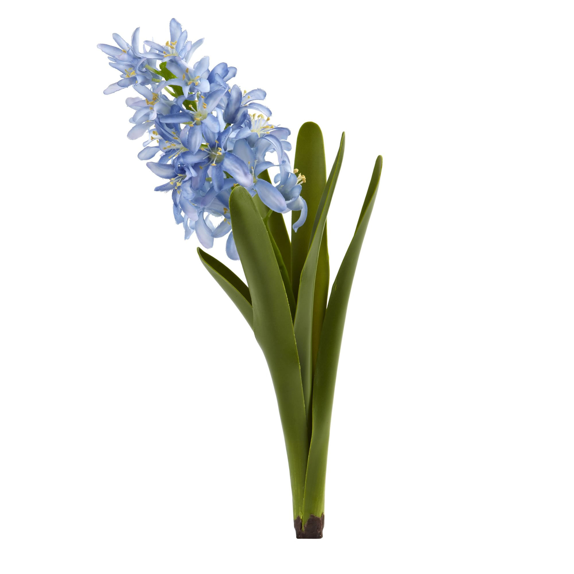 Flor Artificial: Jacinto Quase Natural, 33 Cm, Conjunto De 4