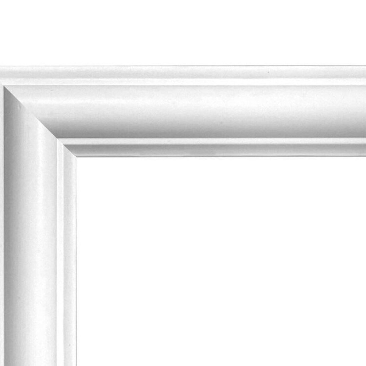 Kit 60 Metros Lineares Rodameio Em Poliestireno 4cm Floort Acessórios Branco