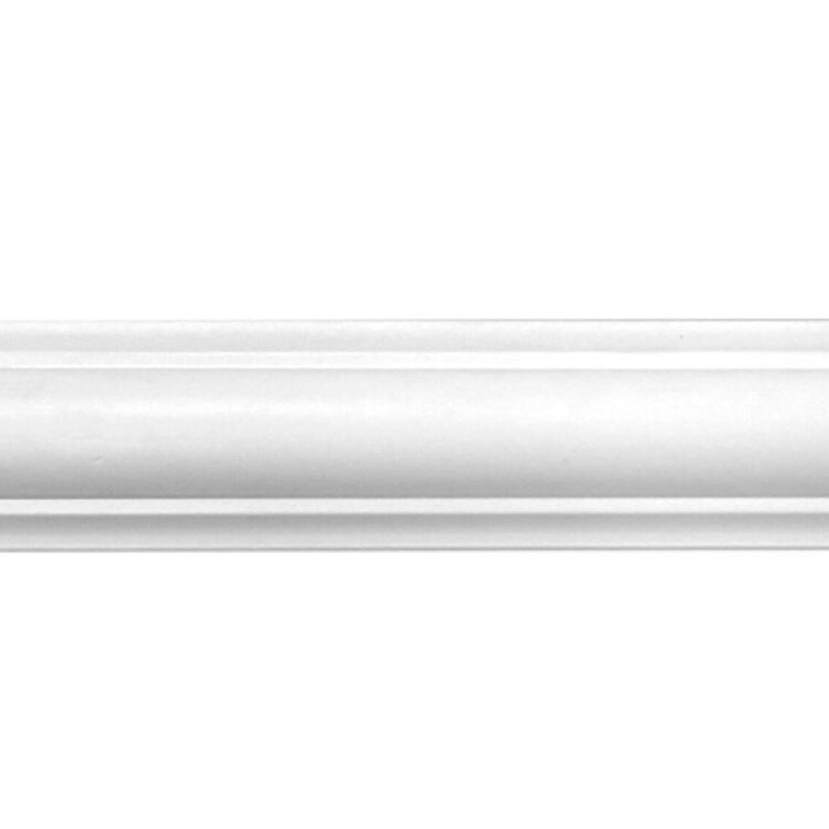 Kit 72 Metros Lineares Rodameio Em Poliestireno 2,3cm Floort Acessórios Branco