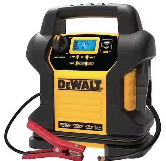 Central Elétrica Portátil Jump Starter Dewalt Dxaej14-type2