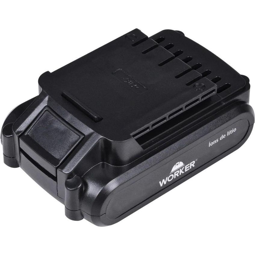 Furadeira Parafusadeira 12v Impacto Bateria Bivolt 17pcs Worker - imagem 4