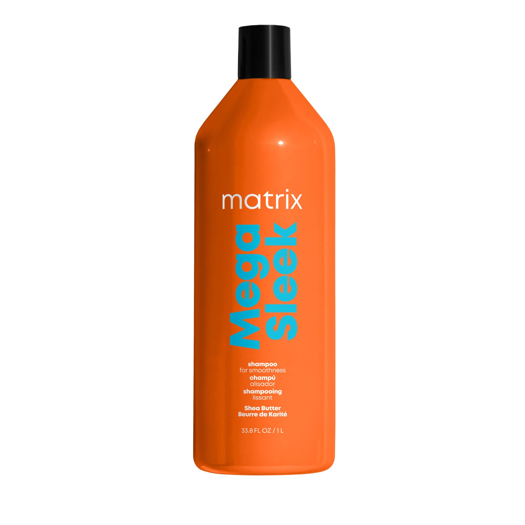 Shampoo Matrix Mega Sleek Frizz-control 1l Para Cabelos Secos
