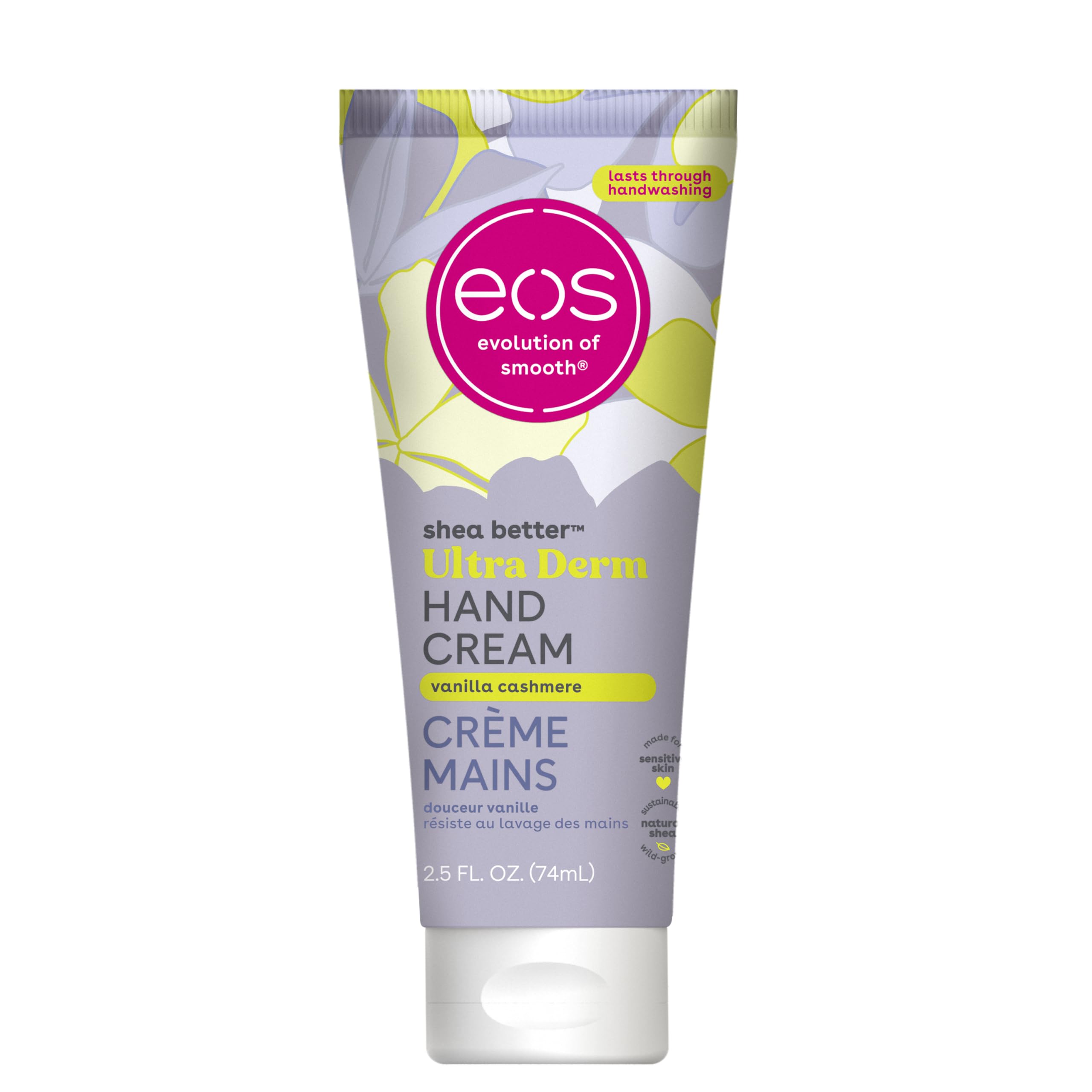 Creme Para Mãos Eos Shea Better Vanilla Cashmere 75ml