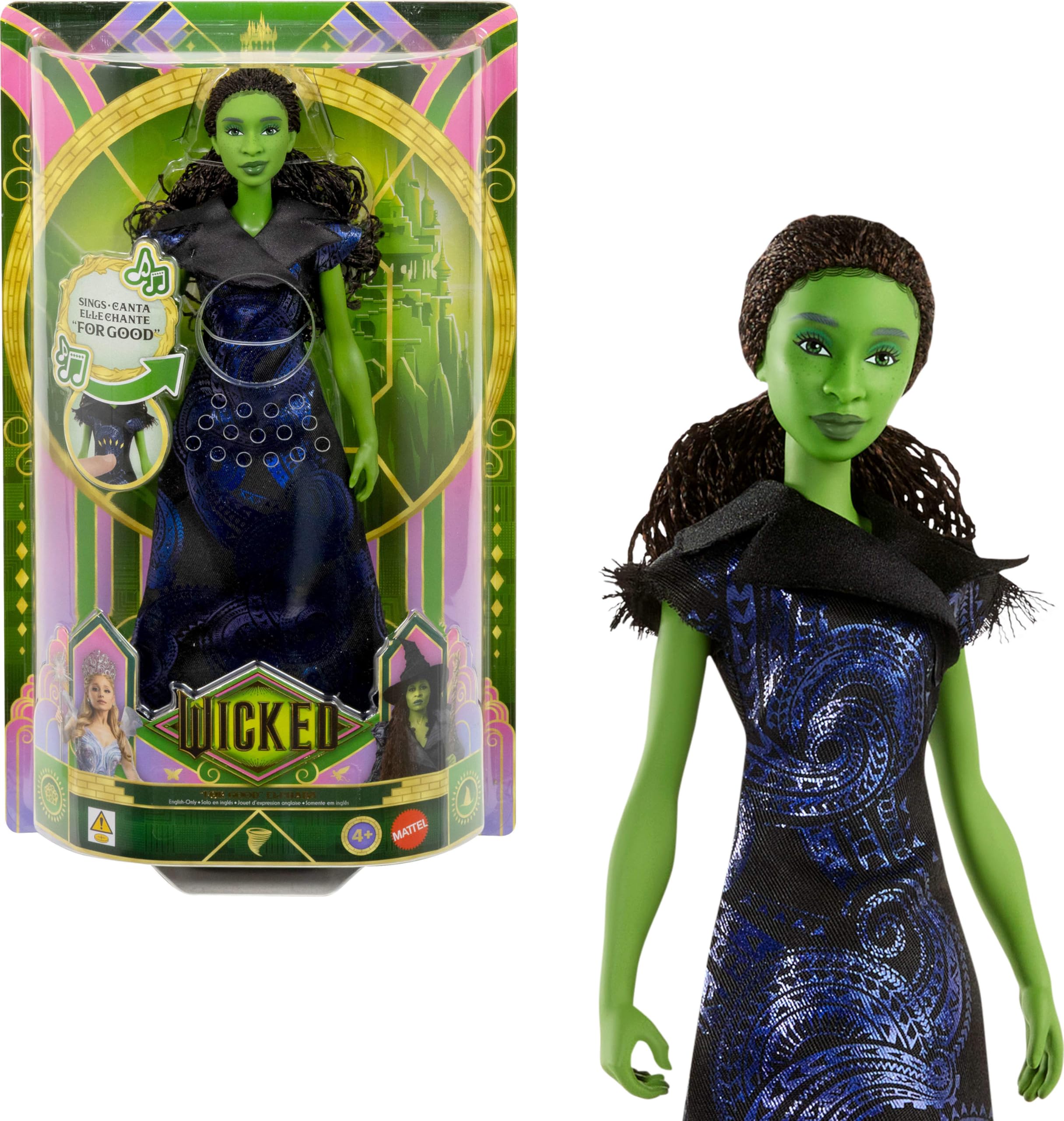 Muñeca De Moda Mattel Universal Pictures Wicked Elphaba