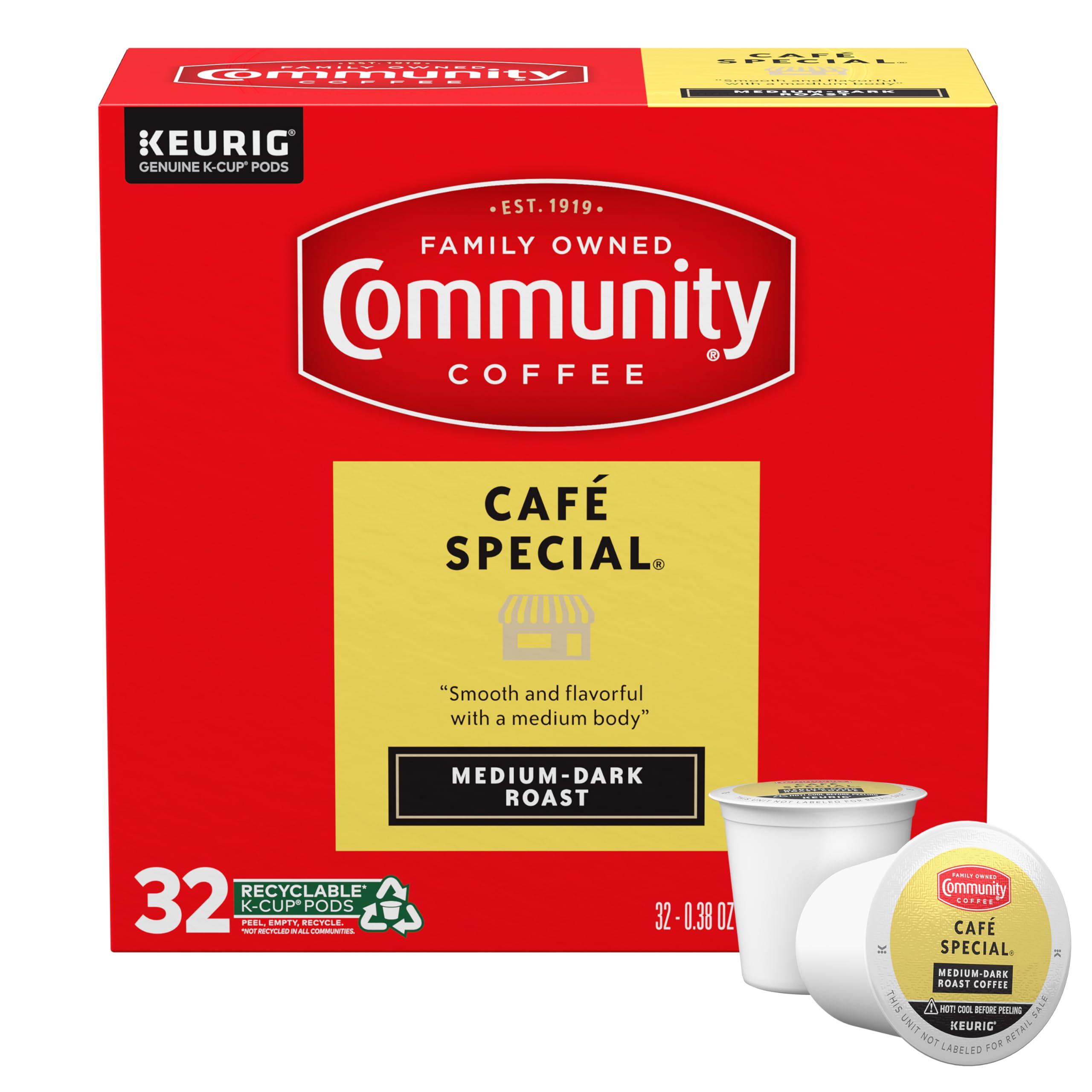 Cápsulas De Café Community Coffee Café Special 32 Cápsulas K-cup