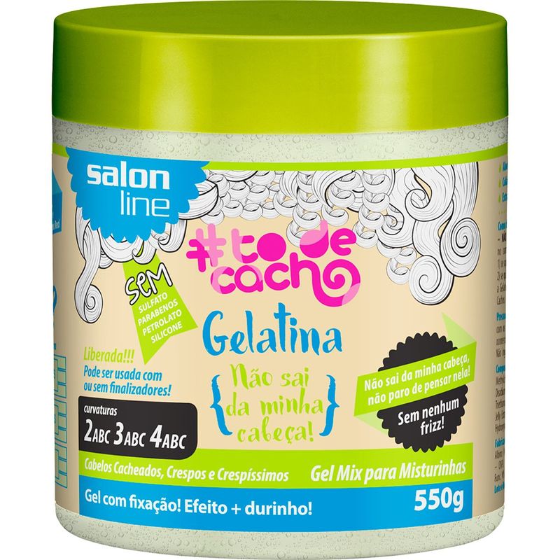 Gelatina Para Cabelo Ativador De Cachos Salon Line Carrefour