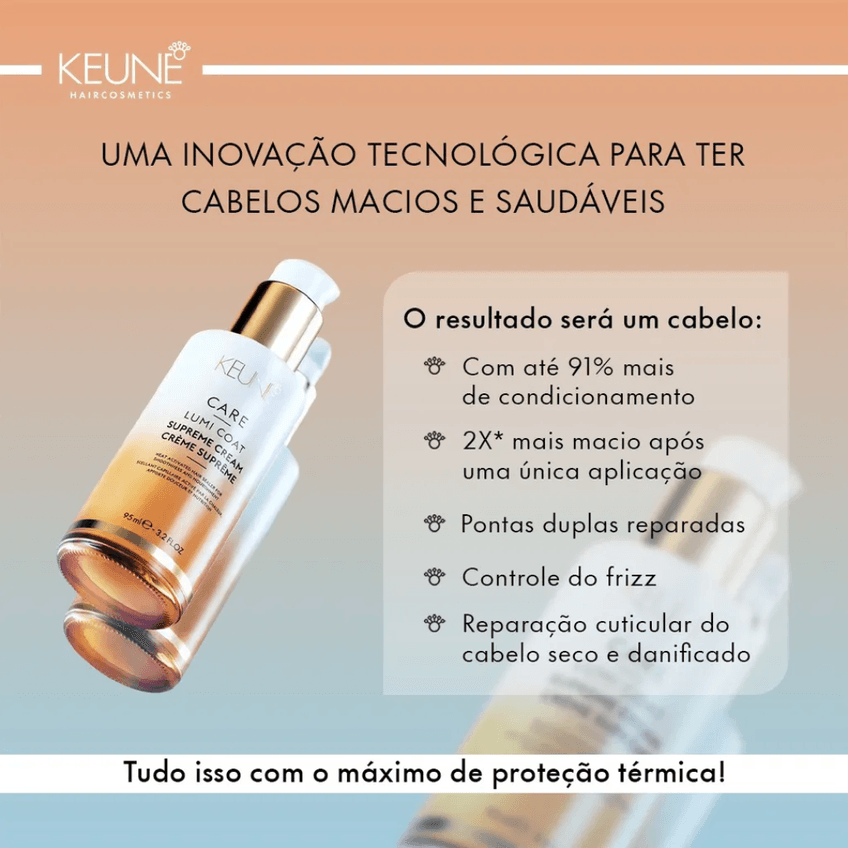 Keune - Care Lumi Coat - Protetor Térmico 95 Ml - imagem 2