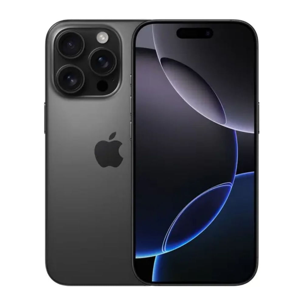 Usado: Iphone 16 Pro 256 Gb Preto - Excelente