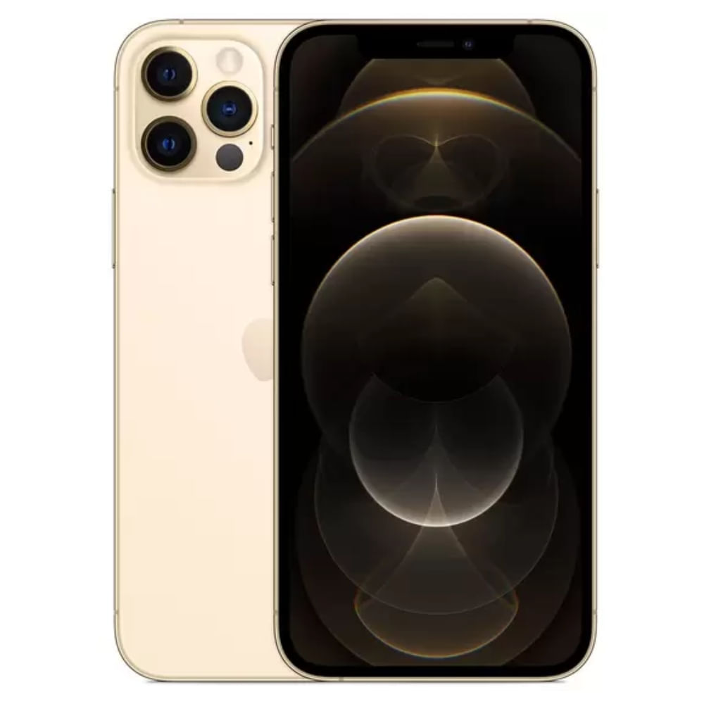 Usado: Iphone 12 Pro 128 Gb Ouro - Excelente
