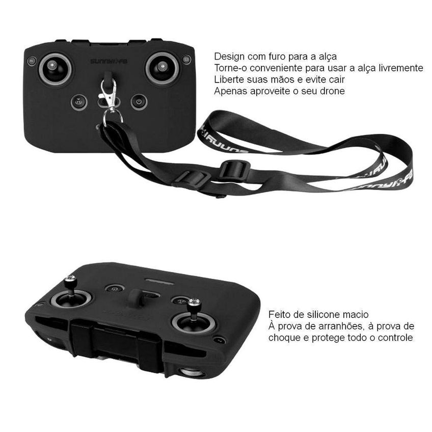 Capa Silicone Para Controle Dji Air 2/2s/mini 2/mini 3/mavic 3 - imagem 3