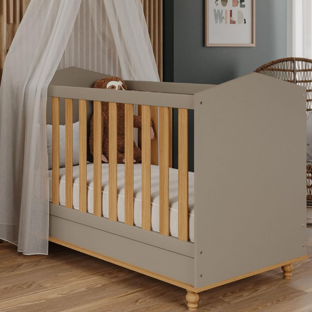 Berço Mini Cama Americano Mimo Permobili