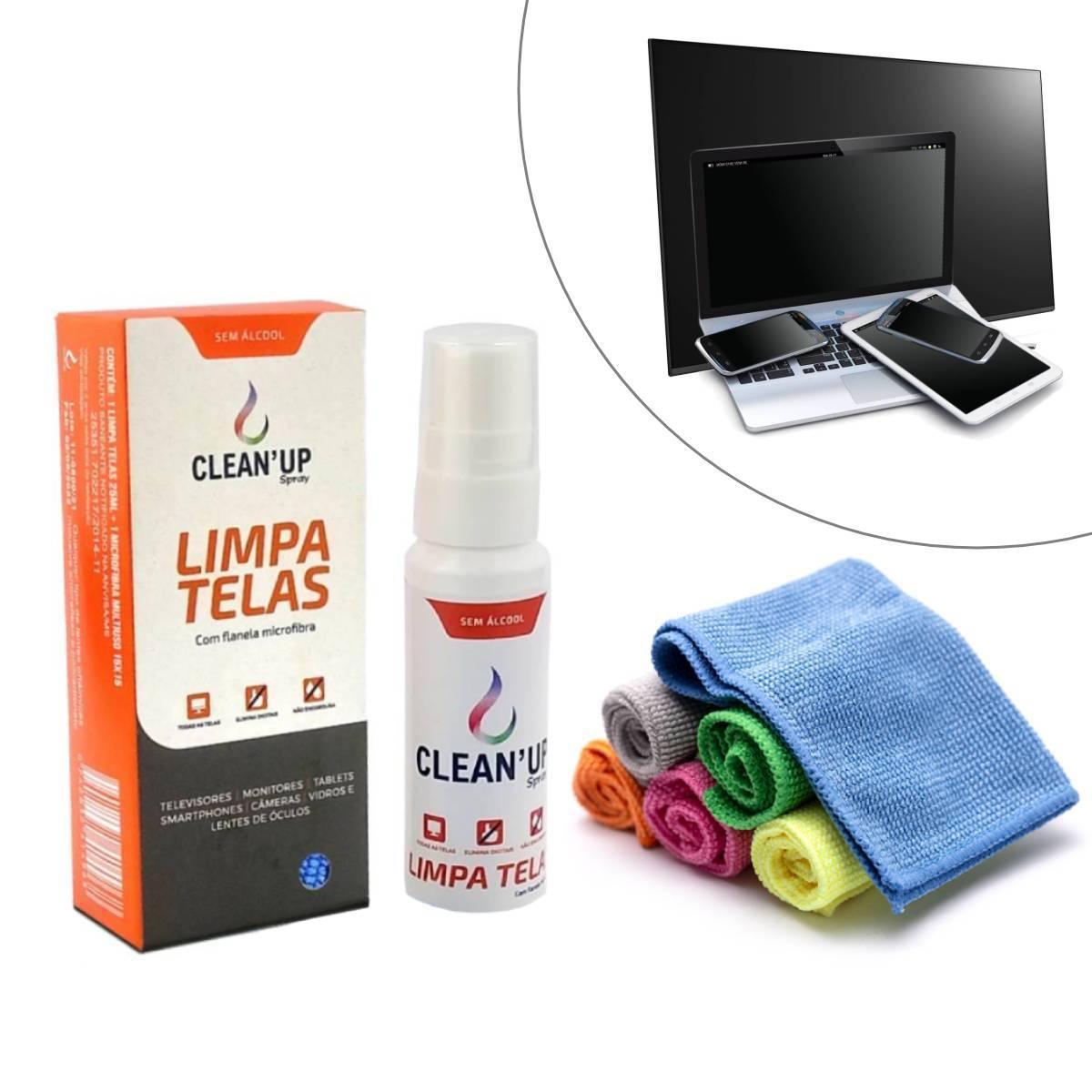 Kit Limpa Tela Notebook Tablet Monitor Tv Celular Pelicula - Carrefour