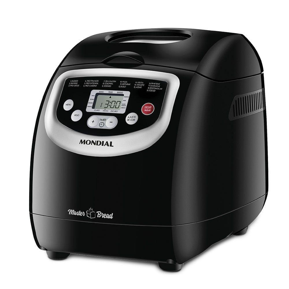 Panificadora Mondial Master Bread Npf53 Preto