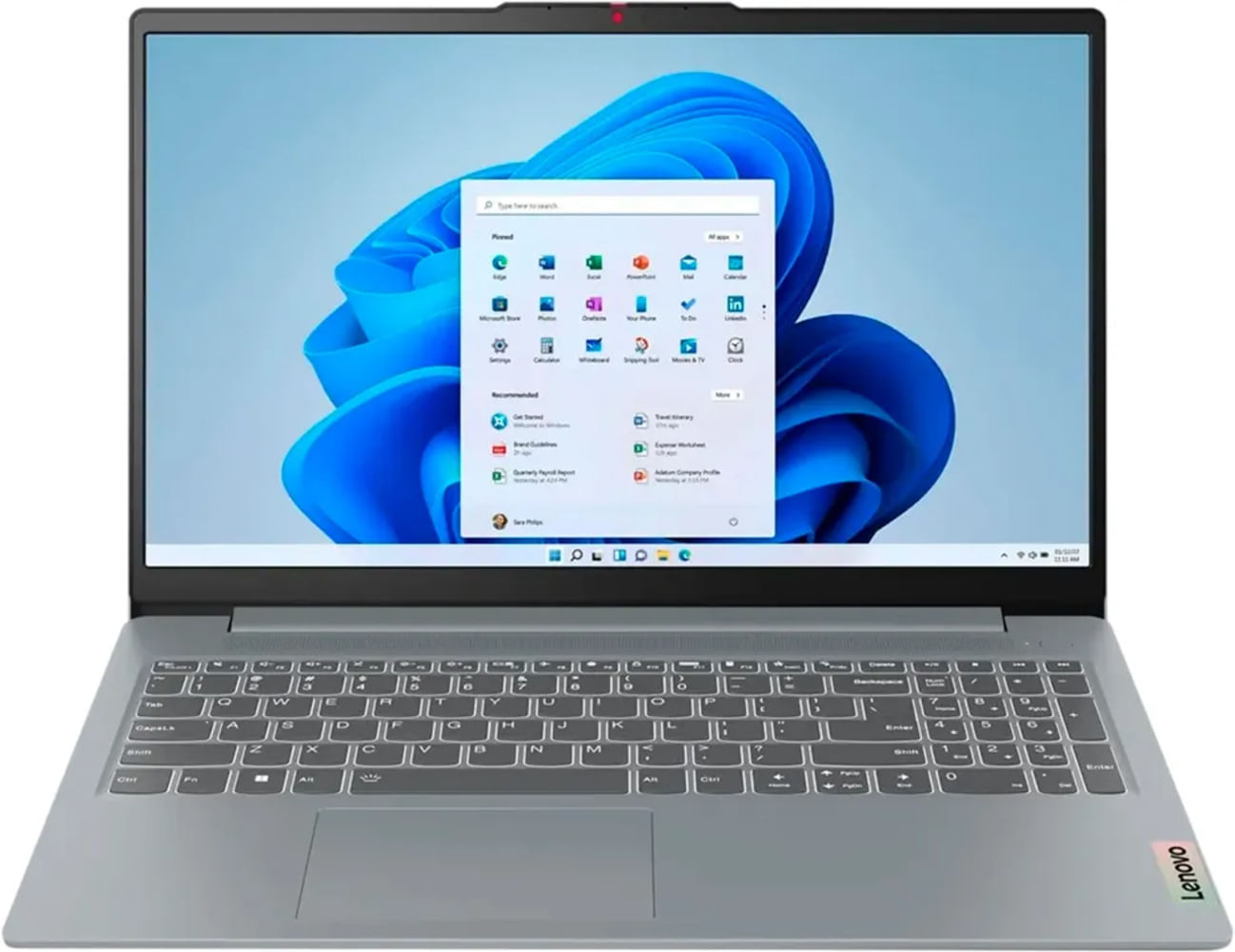 Notebook Lenovo Ideapad Slim 3 Intel Core I3-N305 8GB 128GB UFS
