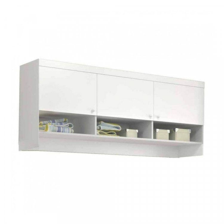 Módulo Aéreo 3 Portas Eloísa Phoenix Baby Branco