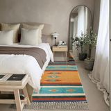 1 Tapete Quarto Kilim Dupla Face Algodão 140x200 M3