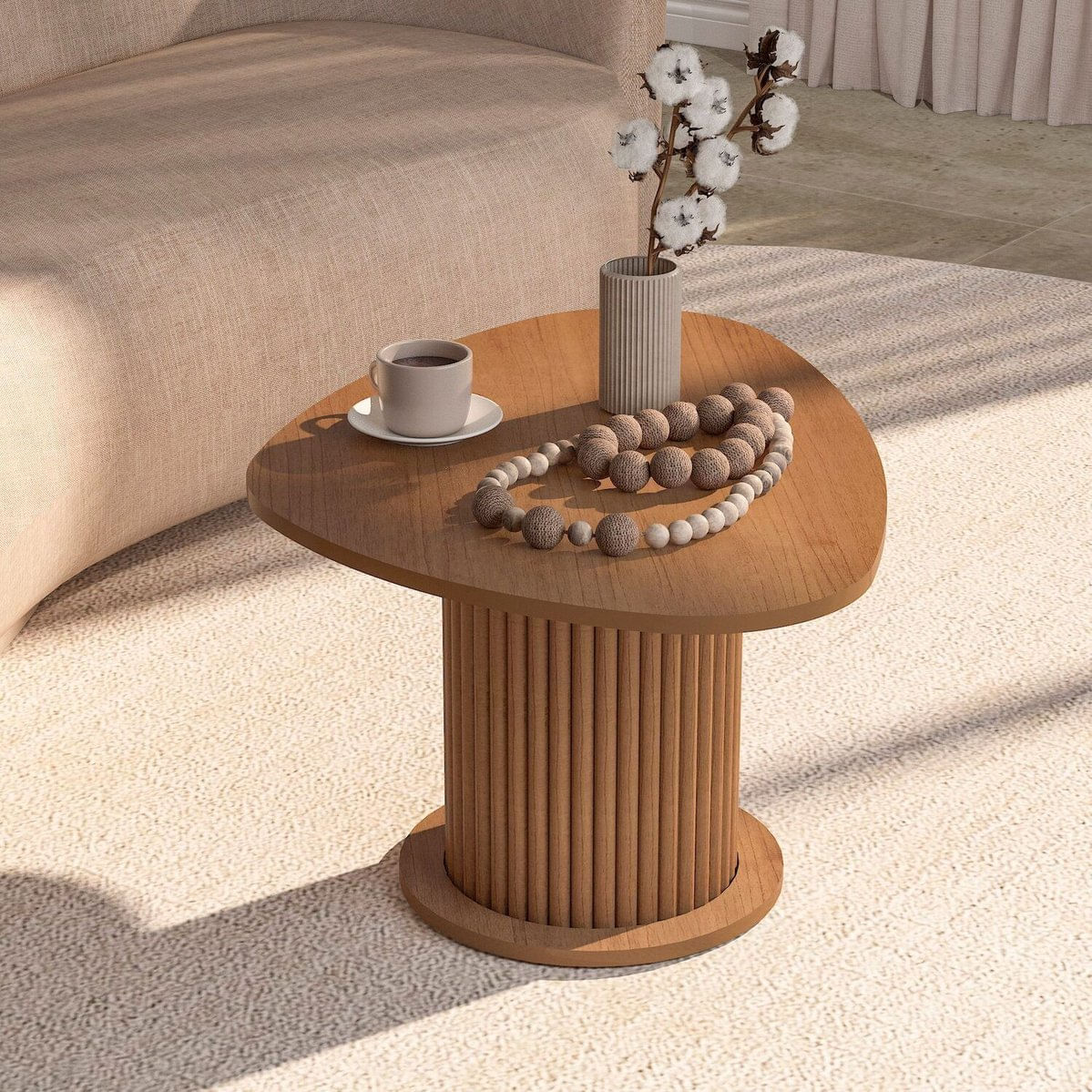 Mesa De Centro Para Sala De Estar Prime Cinamomo