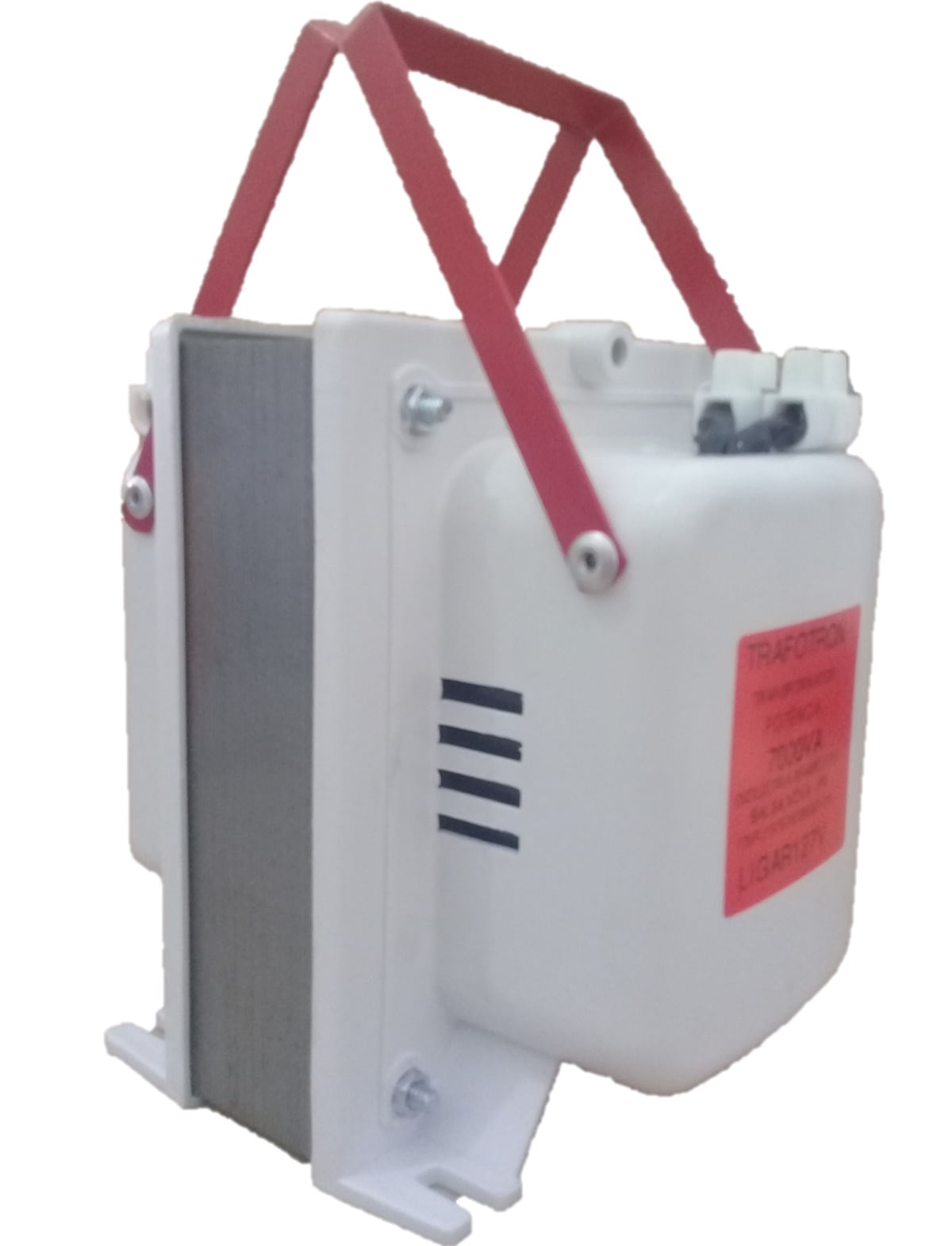 Transformador 7000VA 110/220v Borne C/ Alça P/ Transporte Menor preço em Transformador 7000VA 110/220v Borne C/ Alça P/ Transporte