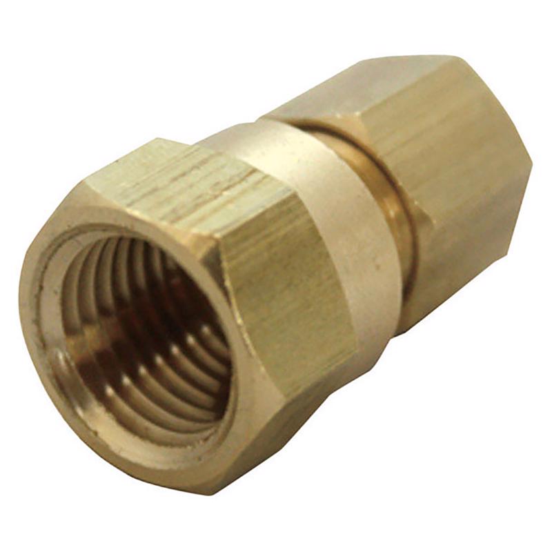 Acoplamento De Latão Atc De 16 Mm De Compressão X 19 Mm D Fpt (pacote Com 5)