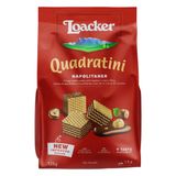 Biscoito Wafer Quadratini Napolitaner Sabor Creme De Avelã Loacker 125g
