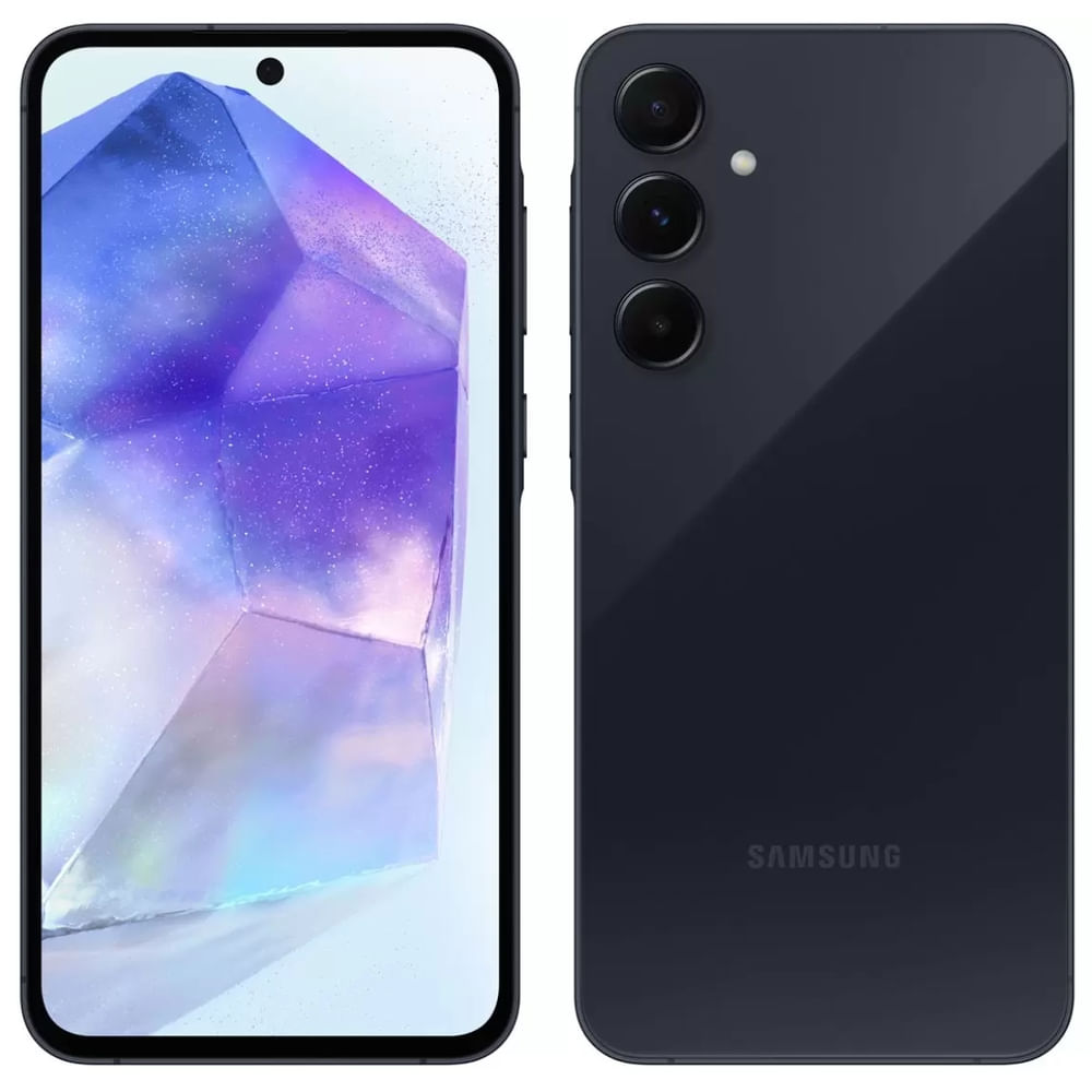Usado: Samsung A55 256 Gb Azul Escuro - Bom