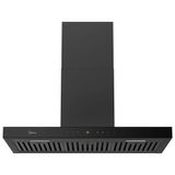 Coifa De Parede Midea 90cm Smart Pro Touch Preta - Mh90m77