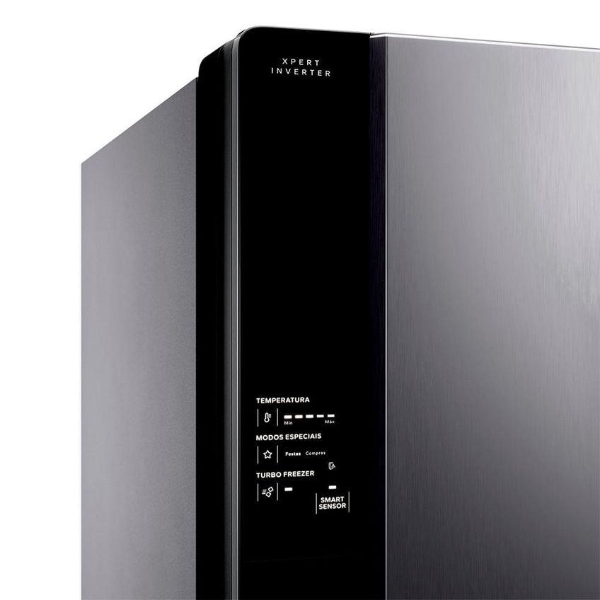 Refrigerador Brastemp De 02 Portas Frost Free 512l Classe A Inteligente Com Fresh Space Inox - Brm62ak - imagem 3