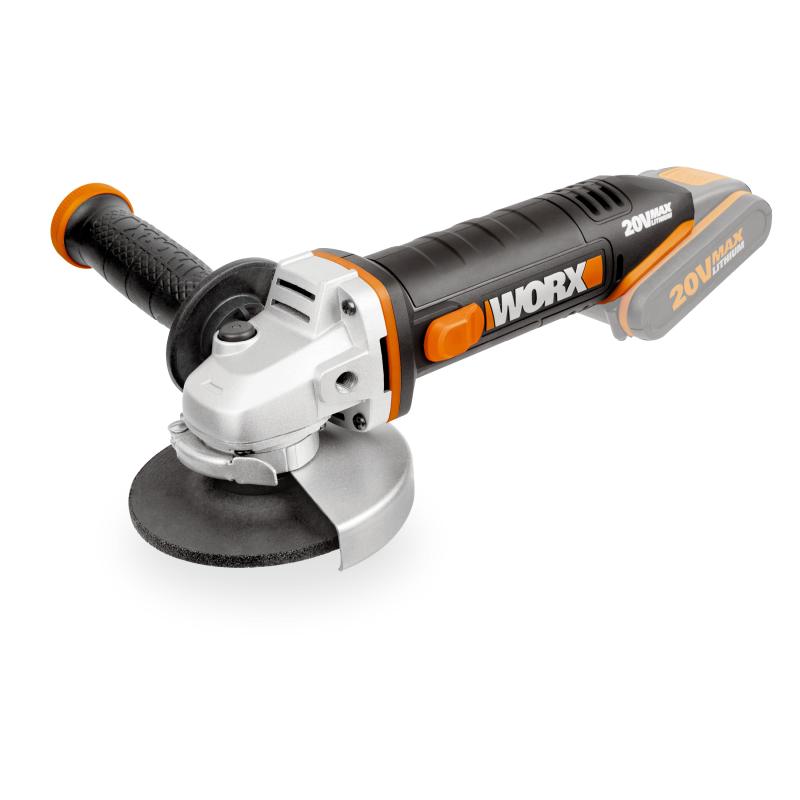 Esmerilhadeira Angular 4.1/2 POL 20V S/ Bateria WX800.9 WORX é boa?
