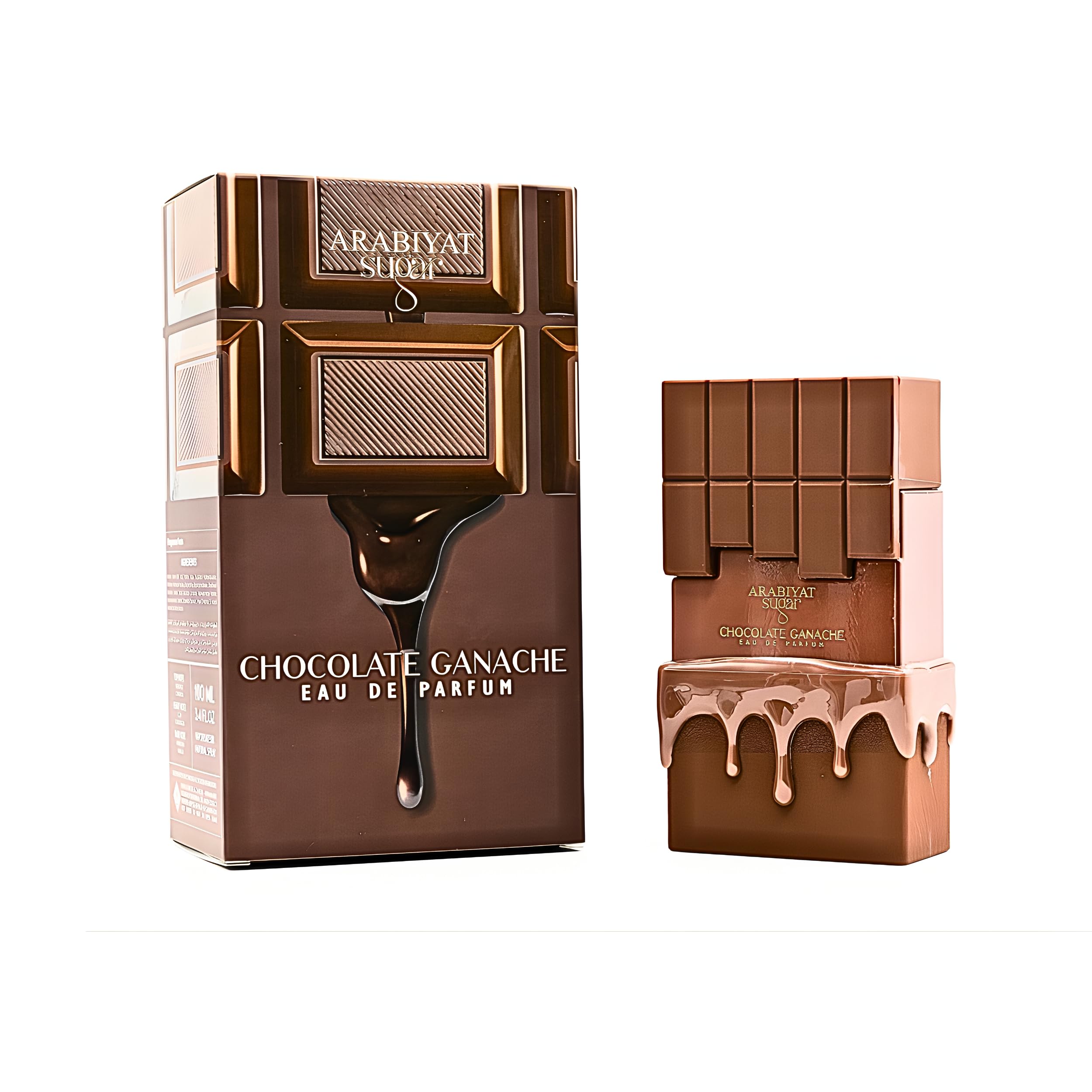 Ganache De Chocolate Com Açúcar Arabiyat Edp 100 Ml