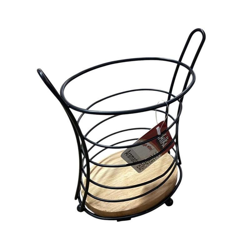 Porta Talher Aramado Ecowood 18,5cm Cozinha Bar Restaurante