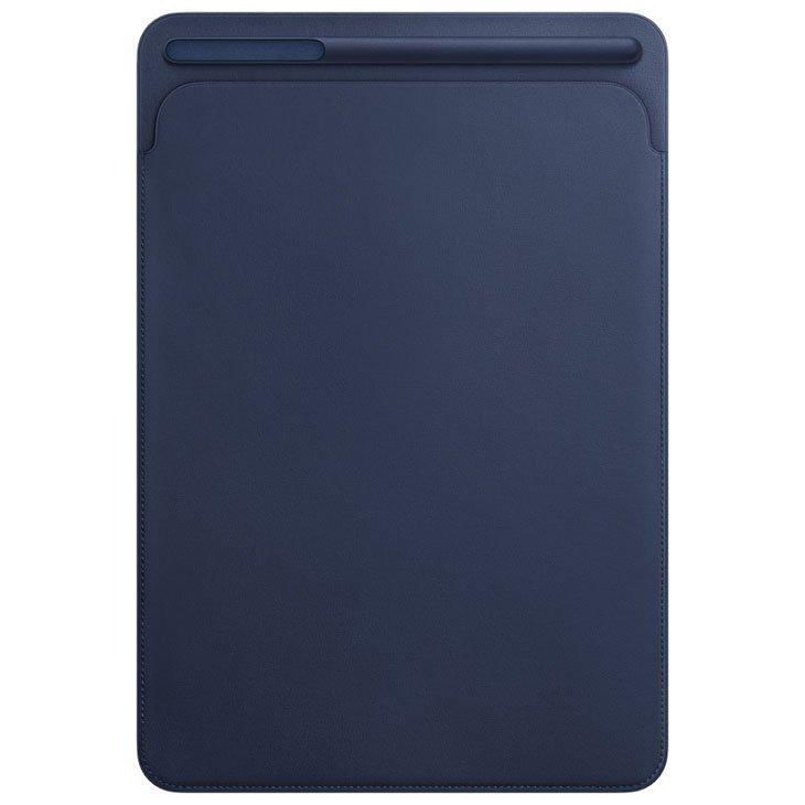Menor preço em Capa Sleeve para iPad Pro 10,5¿ Apple, Couro Azul meia-noite - MPU22ZM/A