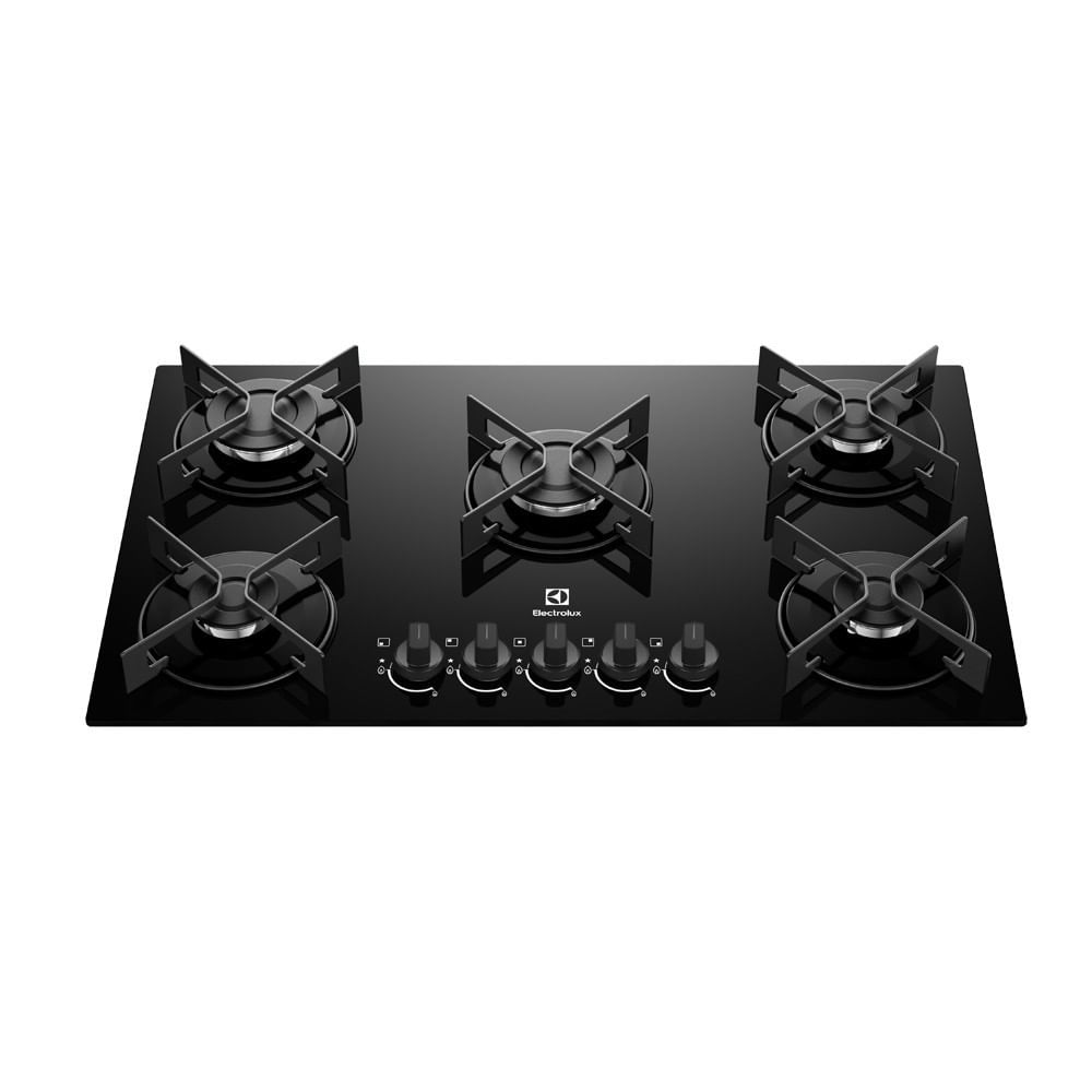Cooktop 5 Bocas Electrolux Ke5gr Mesa De Vidro