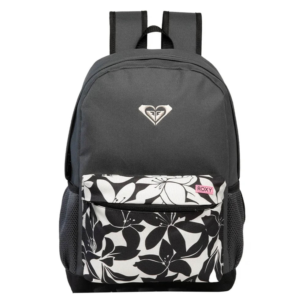 Mochila Roxy Esportiva 17 Pop 03 Cinza