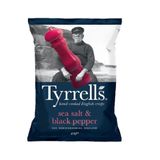 Batata Chips Sabor Sal Marinho E Pimenta Preta Tyrrells 40g
