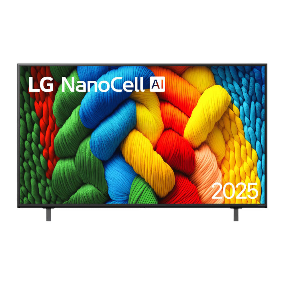 Smart Tv Lg 75 Polegadas 4k 75nano80asa Nanocell Processador A7 Ai Gen8 Webos 25 Charcoal Black