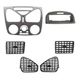 Moldura Palio Fire C/entr Ar +mold Radio+kit Difulsor De Ar
