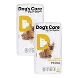 Kit Fralda Higiênica Pet Para Cães Macho Dogs Care Tam G 48 Un