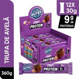 Barra De Proteínas Nutry Crispy Protein Trufa De Avelã 12 X